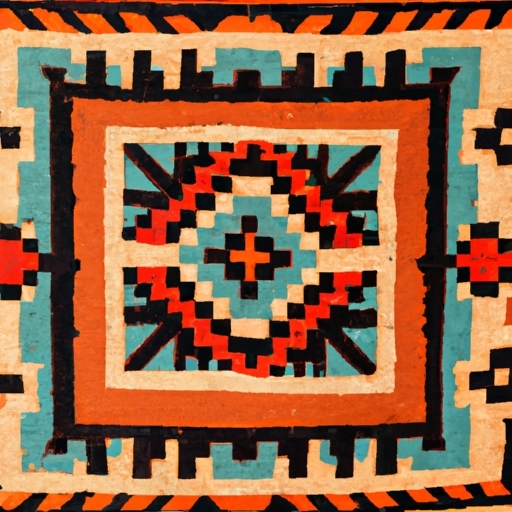 Stylish Boho Southwestern Floor Rug